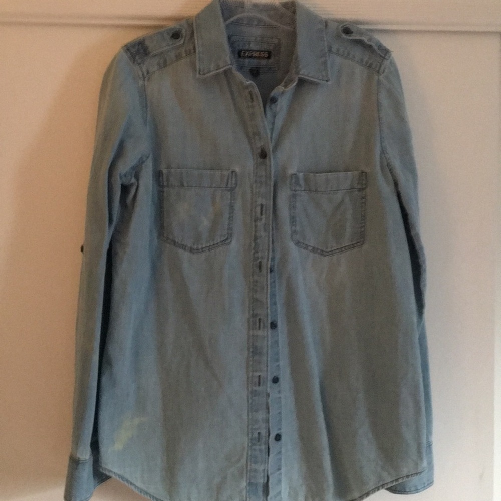 Denim shirt